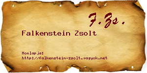 Falkenstein Zsolt névjegykártya